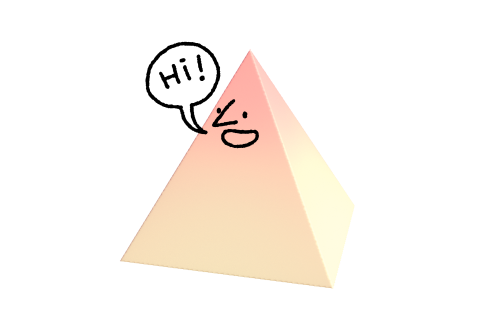 emoji of the summit pyramid serif